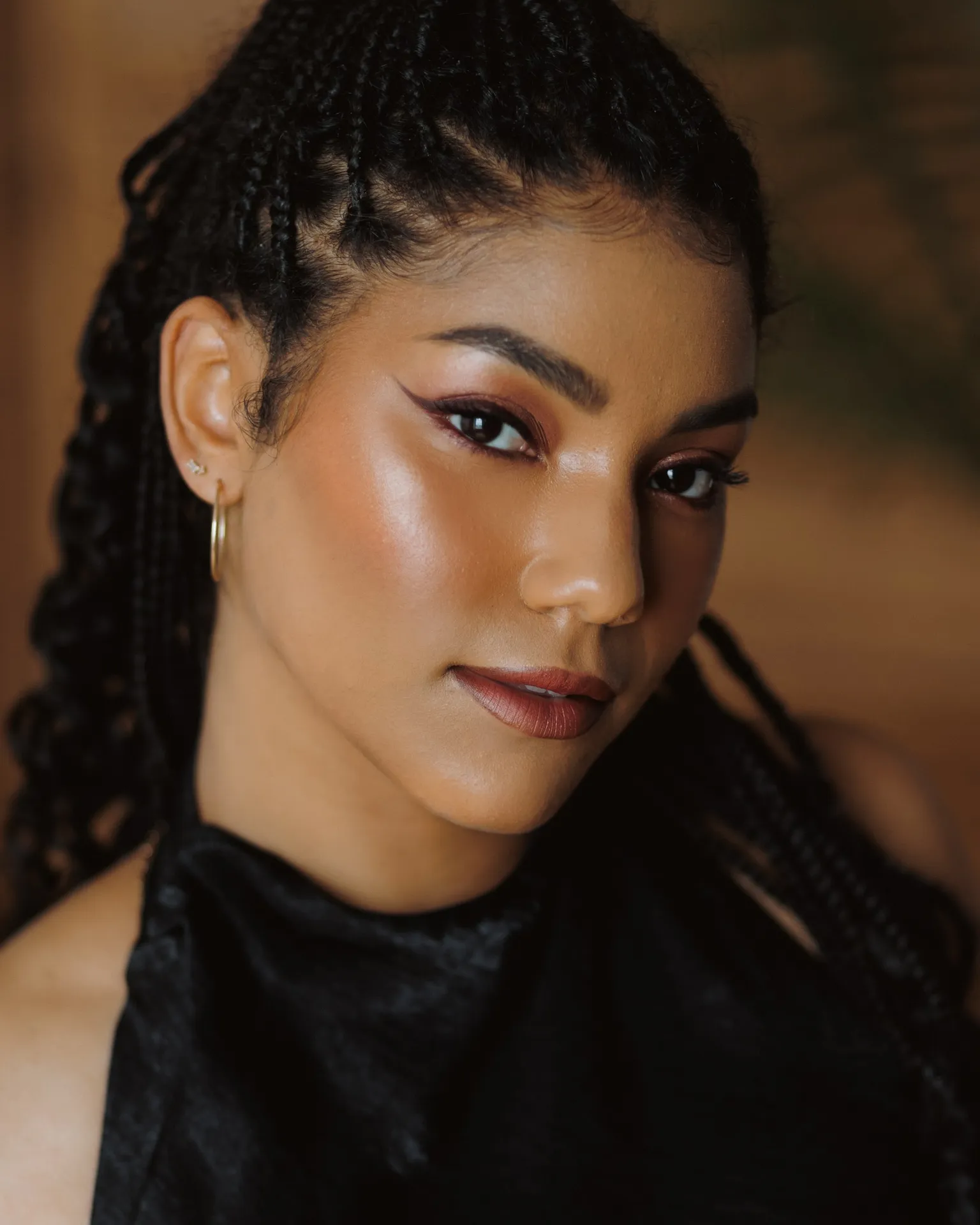 Grad Hair & Makeup Look